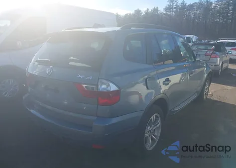 2009 BMW X3 xDrive30I из США, поврежденный, VIN WBXPC93409WJ31032